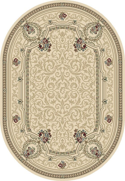 Dynamic Ancient Garden 57091 Ivory Area Rug