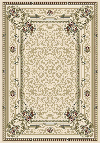 Dynamic Ancient Garden 57091 Ivory Area Rug