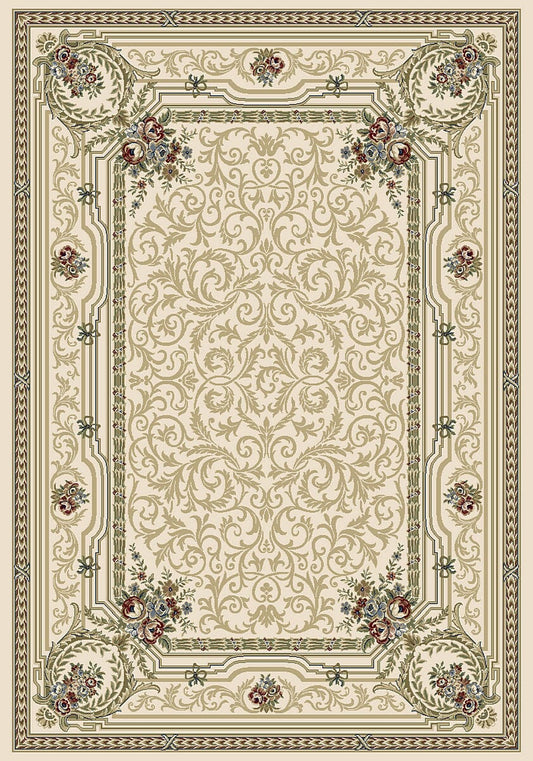 Dynamic Ancient Garden 57091 Ivory Area Rug