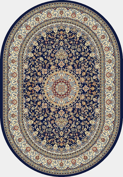 Dynamic Ancient Garden 57119 Blue / Ivory Area Rug