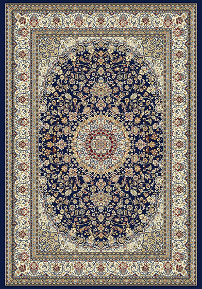 Dynamic Ancient Garden 57119 Blue / Ivory Area Rug