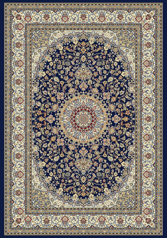 Dynamic Ancient Garden 57119 Blue / Ivory Area Rug