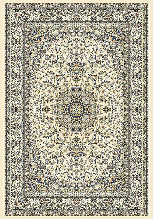 Dynamic Ancient Garden 57119 Ivory Area Rug