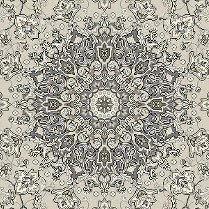 Dynamic Ancient Garden 57119 Soft Grey / Cream Area Rug