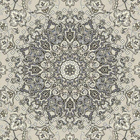 Dynamic Ancient Garden 57119 Soft Grey / Cream Area Rug