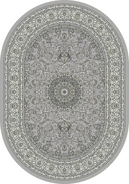 Dynamic Ancient Garden 57119 Soft Grey / Cream Area Rug