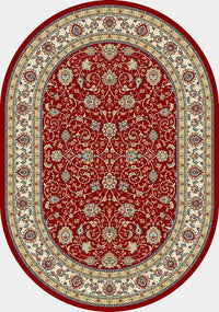 Dynamic Ancient Garden 57120 Red / Ivory Area Rug