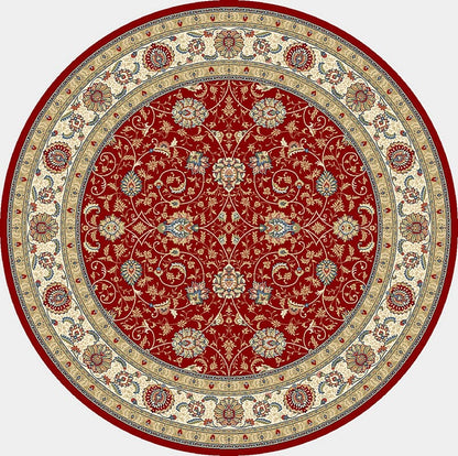 Dynamic Ancient Garden 57120 Red / Ivory Area Rug