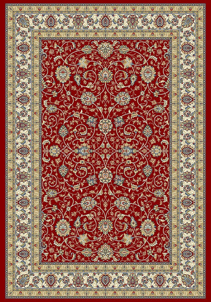 Dynamic Ancient Garden 57120 Red / Ivory Area Rug