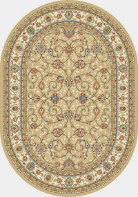 Dynamic Ancient Garden 57120 Lt Gold / Ivory Area Rug