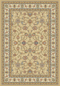 Dynamic Ancient Garden 57120 Lt Gold / Ivory Area Rug