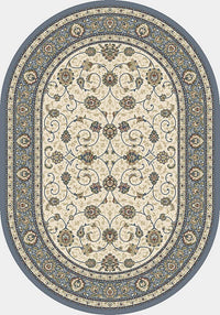 Dynamic Ancient Garden 57120 Ivory / Light Blue Area Rug