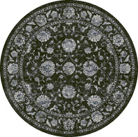 Dynamic Ancient Garden 57126 Charcoal / Silver Area Rug
