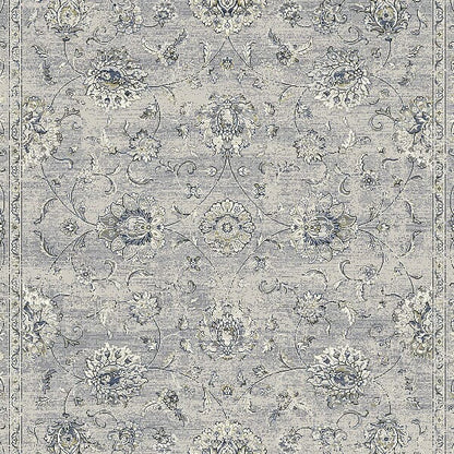 Dynamic Ancient Garden 57126 Silver / Grey Area Rug