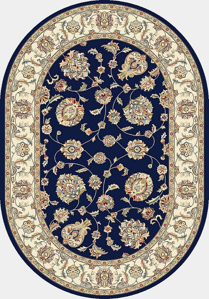 Dynamic Ancient Garden 57365 Blue / Ivory Area Rug