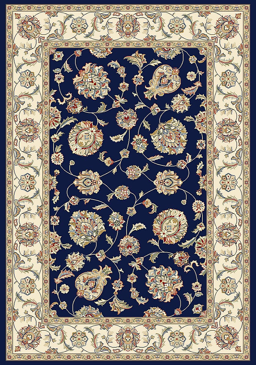 Dynamic Ancient Garden 57365 Blue / Ivory Area Rug