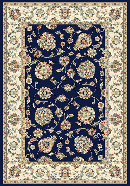 Dynamic Ancient Garden 57365 Blue / Ivory Area Rug