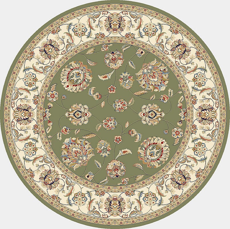 Dynamic Ancient Garden 57365 Green / Ivory Area Rug