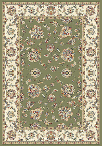 Dynamic Ancient Garden 57365 Green / Ivory Area Rug