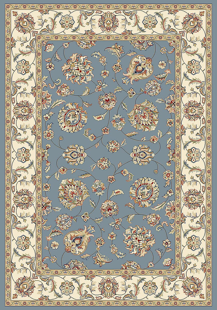 Dynamic Ancient Garden 57365 Lt.Blue / Ivory Area Rug