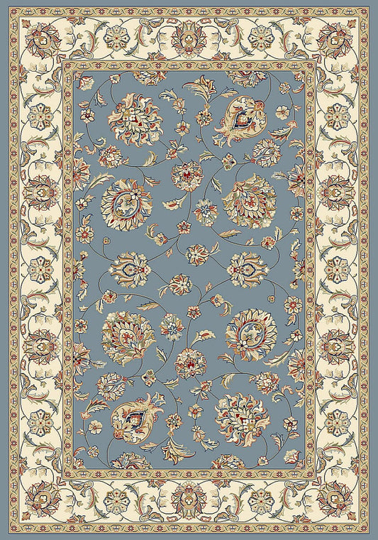 Dynamic Ancient Garden 57365 Lt.Blue / Ivory Area Rug