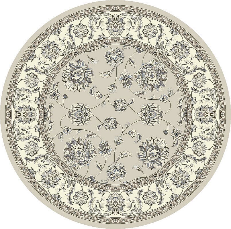 Dynamic Ancient Garden 57365 Soft Grey / Cream Area Rug