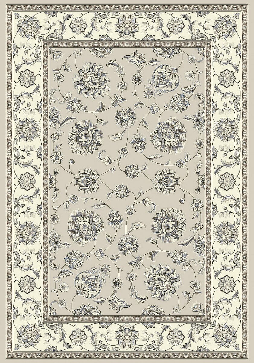 Dynamic Ancient Garden 57365 Soft Grey / Cream Area Rug