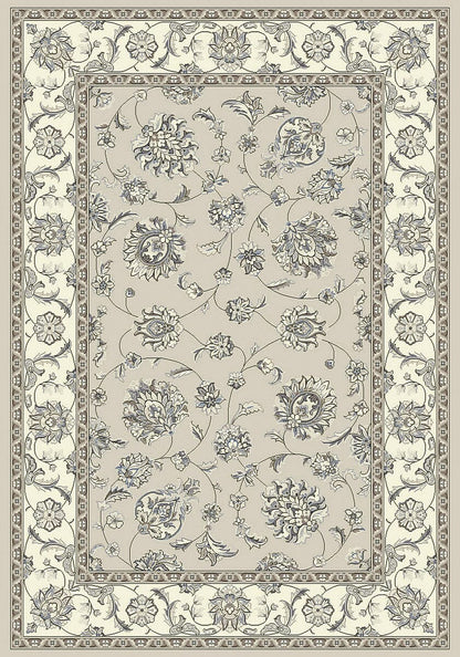 Dynamic Ancient Garden 57365 Soft Grey / Cream Area Rug