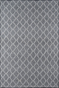 Momeni Andes And-7 Charcoal Geometric Area Rug