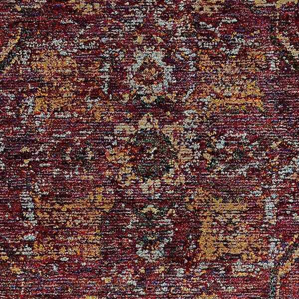 Oriental Weavers Sphinx Andorra 7135E Red / Gold Area Rug