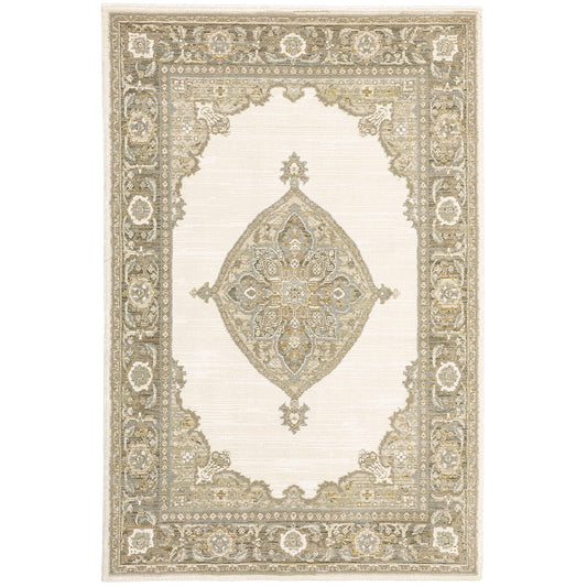 Oriental Weavers Sphinx Andorra 7939D Beige / Ivory Area Rug