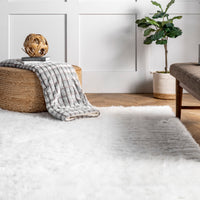 Nuloom Cloud Ncl1574A Ivory Area Rug