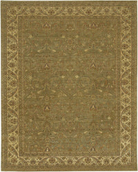 Chandra Angora Ang1408 Green / Brown / Tan / Gold / Beige / Dusty Red Area Rug