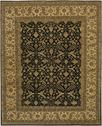 Chandra Angora Ang1410 Black / Brown / Tan / Gold / Beige Area Rug