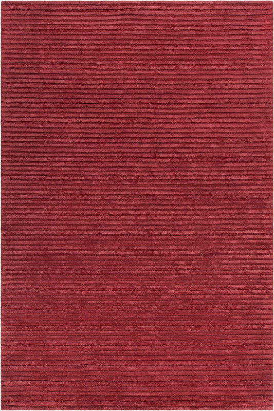 Chandra Angelo Ang-26201 Red Solid Color Area Rug