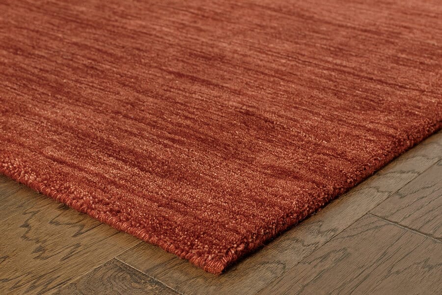 Oriental Weavers Sphinx Aniston 27103 Red / Red Solid Color Area Rug