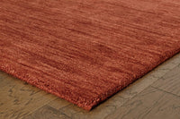 Oriental Weavers Sphinx Aniston 27103 Red / Red Solid Color Area Rug