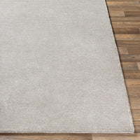 Surya Aspen Anp-2304 Medium Gray, White Solid Color Area Rug