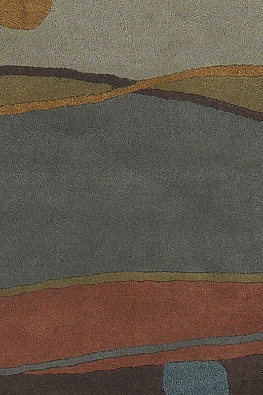 Chandra Antara ant-117 Gray Geometric Area Rug