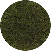 Chandra Anubis Anu5110 Green / Black Shag Area Rug