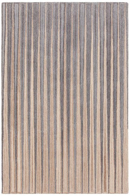 Chandra Anya Any44100 Grey / Gold Striped Area Rug