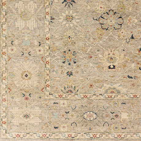 Surya Anatolia Any-2306 Dark Blue, Pale Blue, Burnt Orange, Taupe Rugs.