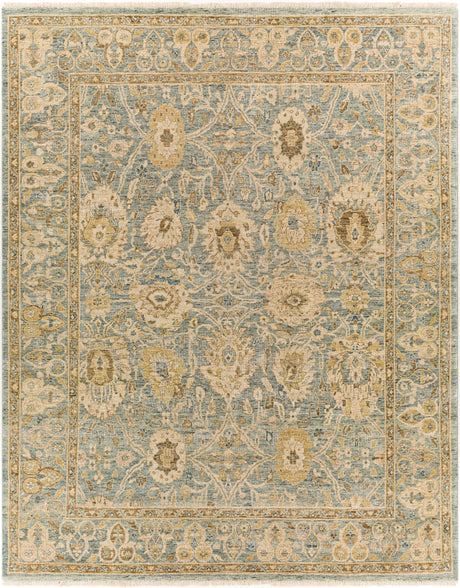 Surya Anatolia Any-2307 Sage, Dark Brown, Tan, Beige Rugs.