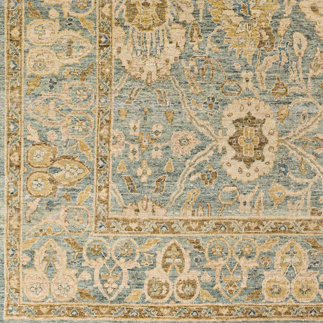 Surya Anatolia Any-2307 Sage, Dark Brown, Tan, Beige Rugs.