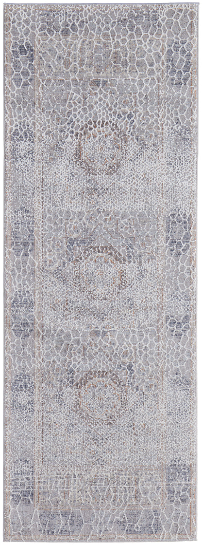 Feizy Francisco 39Fdf Gray/Ivory Area Rug