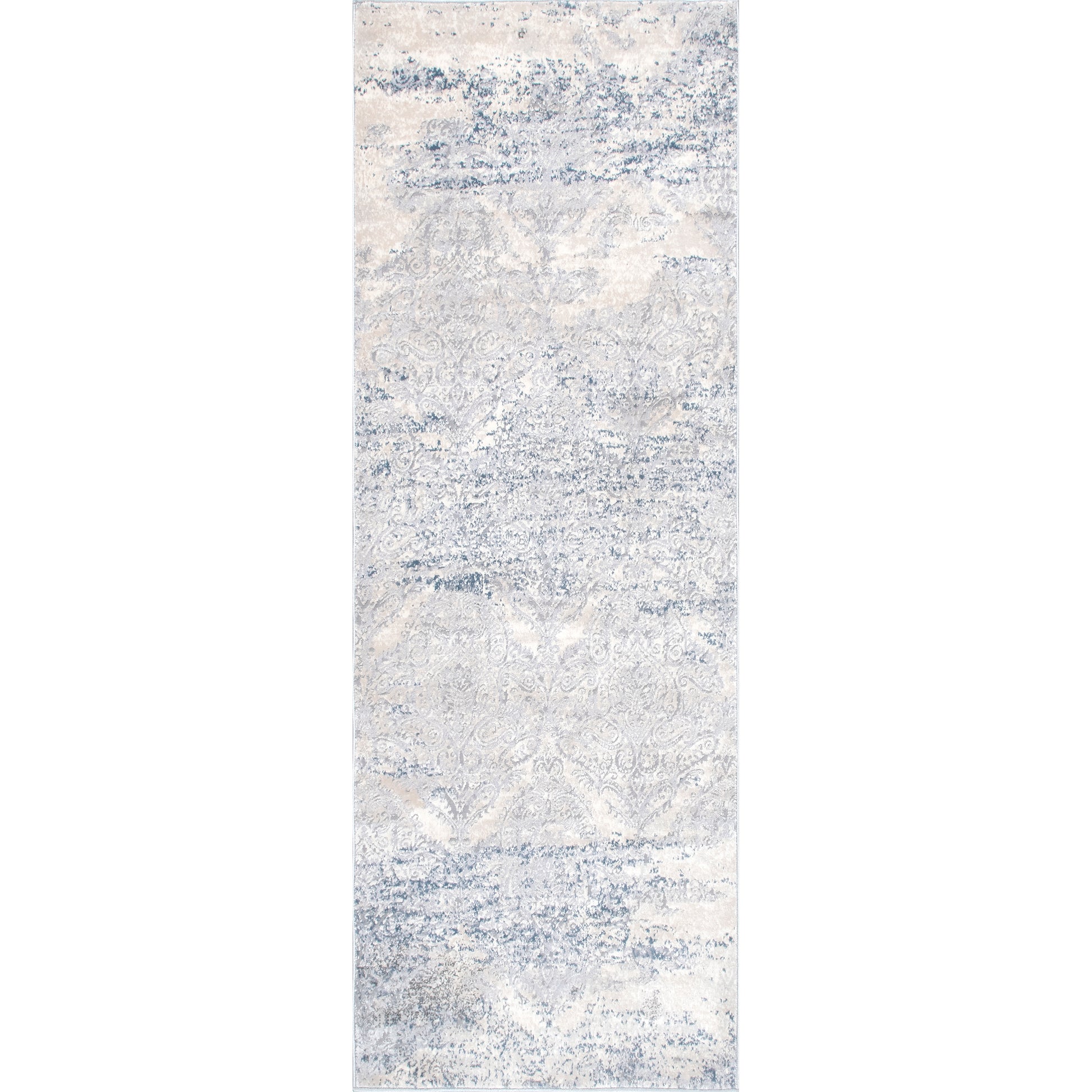 Nuloom Twilight Tribal Distressed Ntw1760A Silver Area Rug