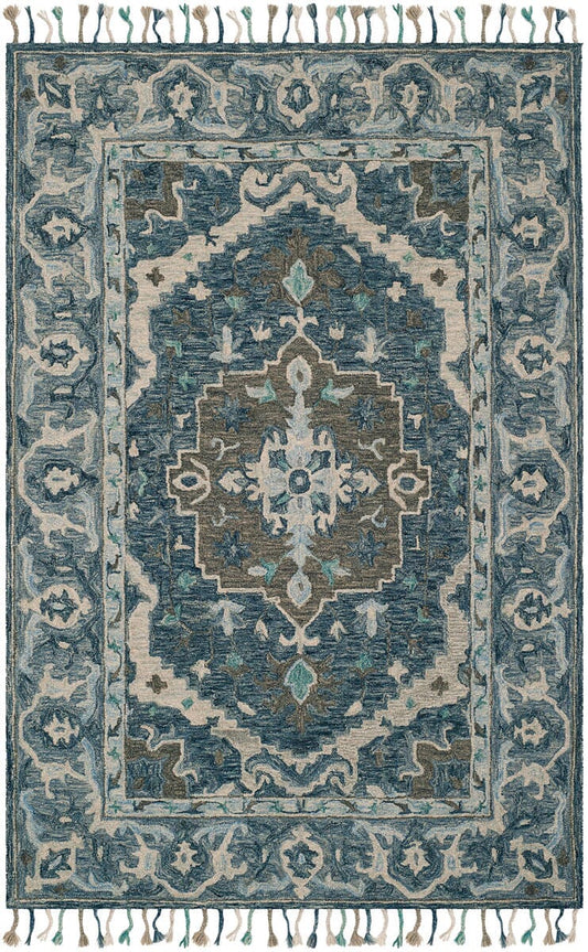 Safavieh Aspen Apn230A Dark Blue / Grey Area Rug