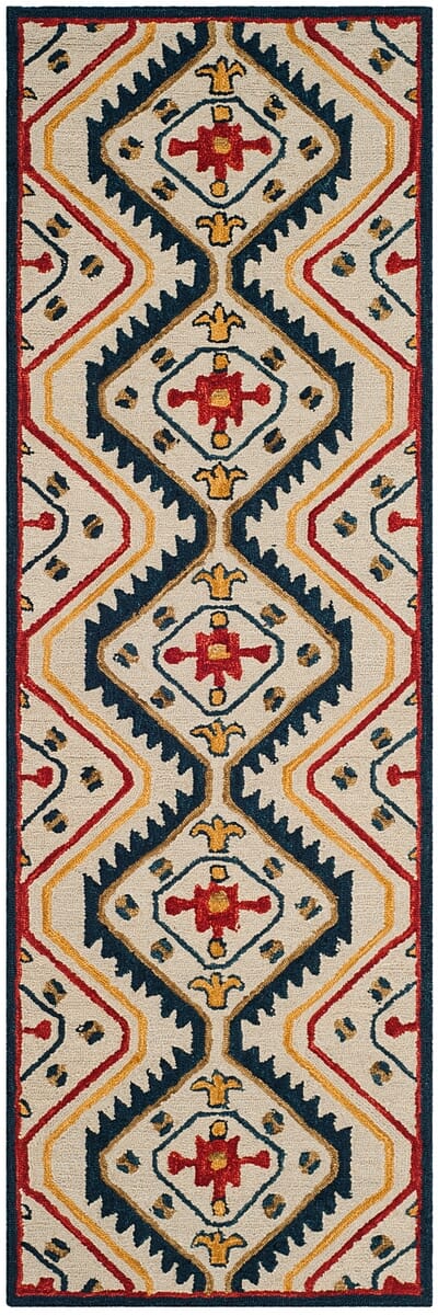 Safavieh Aspen Apn701A Ivory / Multi Southwestern Area Rug