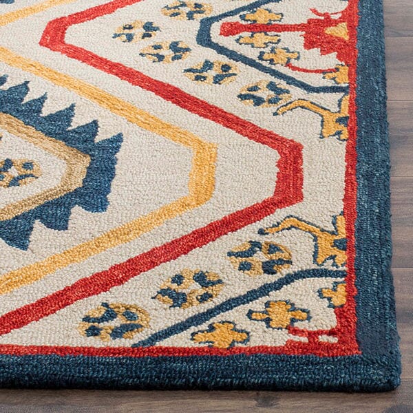 Safavieh Aspen Apn701A Ivory / Multi Southwestern Area Rug