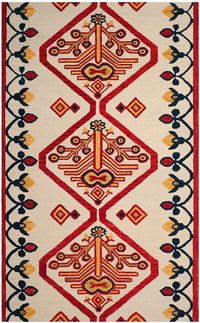 Safavieh Aspen Apn703A Ivory / Multi Southwestern Area Rug